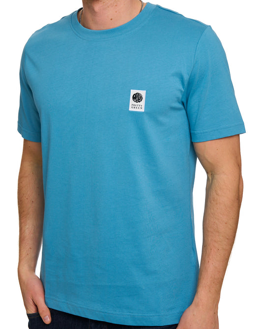 Pretty Green Pretty Green Sinclair T Shirt Blue