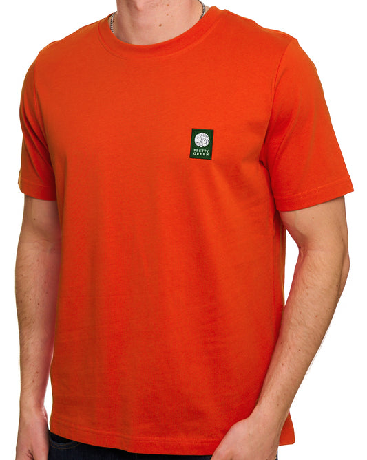 Pretty Green Pretty Green Sinclair T Shirt Bright Red