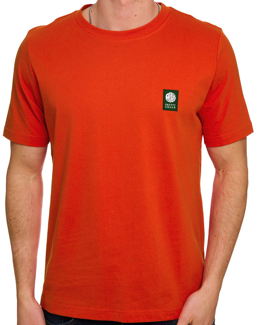 Pretty Green Pretty Green Sinclair T Shirt Bright Red