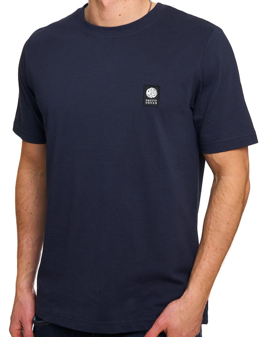 Pretty Green Pretty Green Sinclair T Shirt Navy