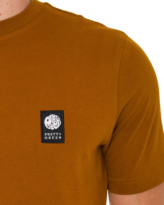 Pretty Green Pretty Green Sinclair T Shirt Rust