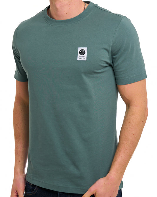 Pretty Green Pretty Green Sinclair T Shirt Teal