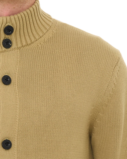 Pretty Green Temperance Funnel Neck Knit Camel