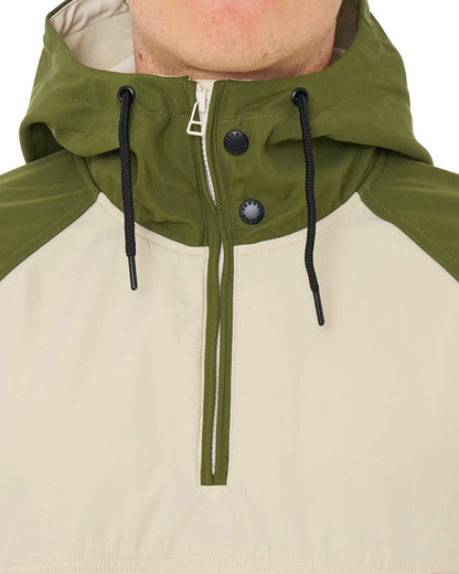 Pretty Green Travis Smock Khaki