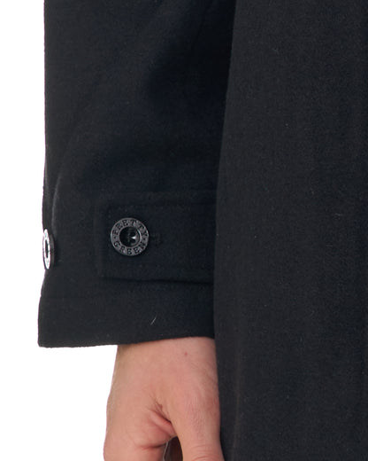 Pretty Green Wardour Wool Blend Parka Black