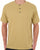 Pretty Green Zephlyn Texture Grandad Tee Taupe