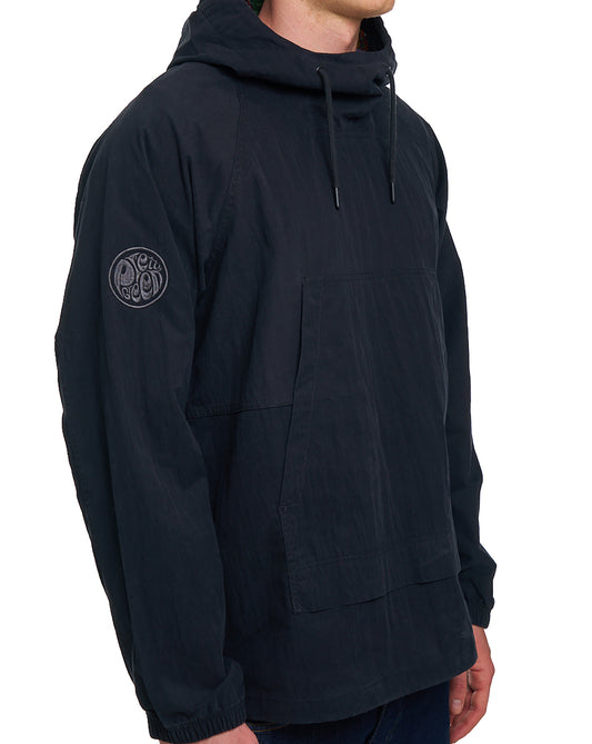 Pretty Green Feltham Smock Black