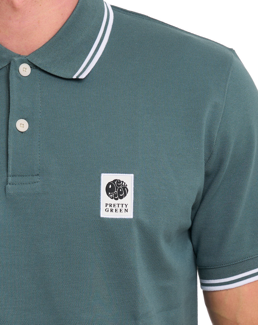 Pretty Green Rayner Polo Shirt Teal