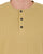 Pretty Green Zephlyn Texture Grandad Tee Taupe