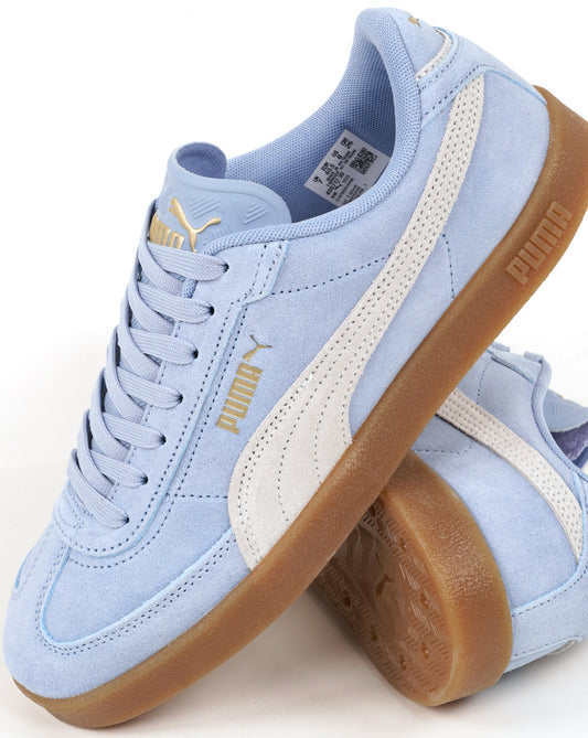 Puma Club II Era Suede Trainers Sky/Silver Mist