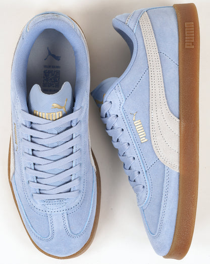 Puma Club II Era Suede Trainers Sky/Silver Mist