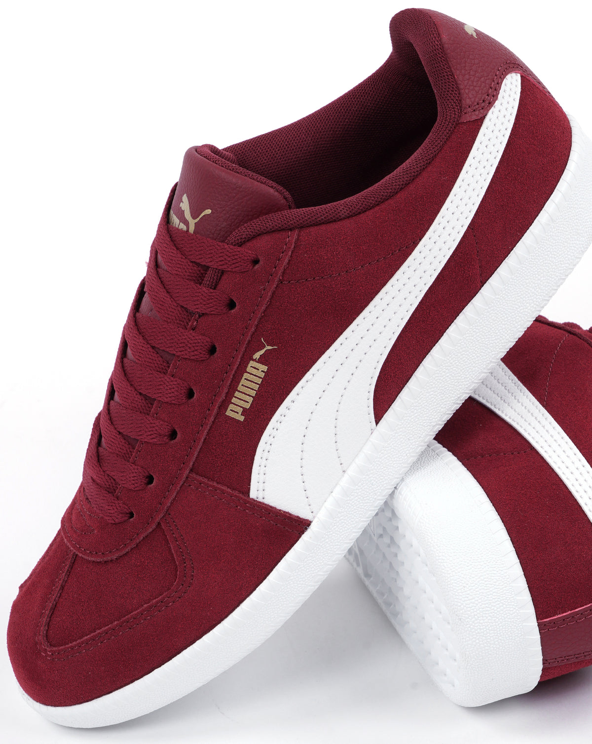 Puma Club Trainers Red/White