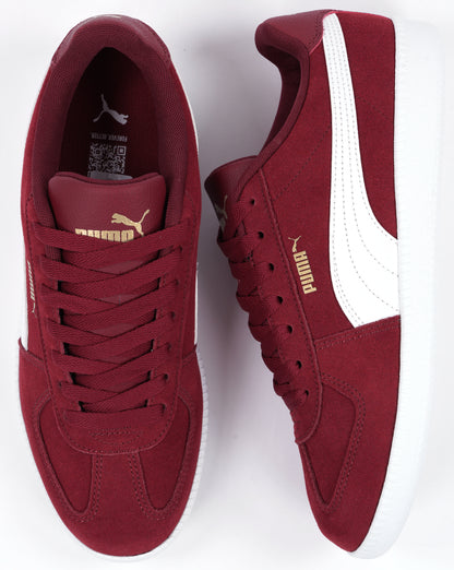 Puma Club Trainers Red/White