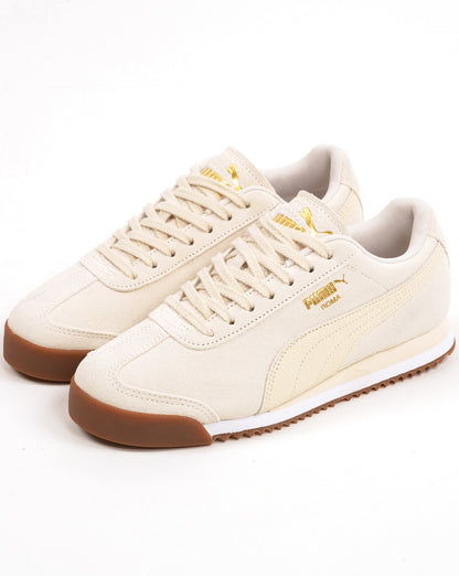 Puma Roma Suede Trainers Off White