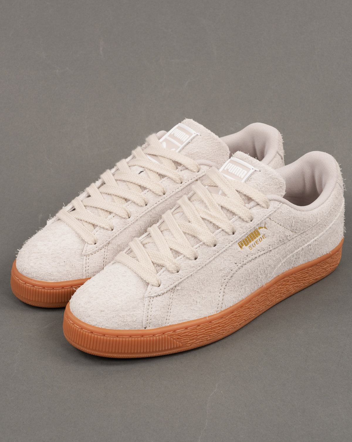 Puma Suede Forever Trainers Silver Fog/Gum