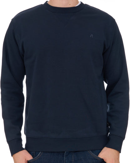 Replay Crew Sweat Night Blue
