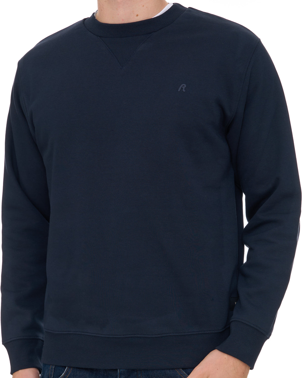 Replay Crew Sweat Night Blue