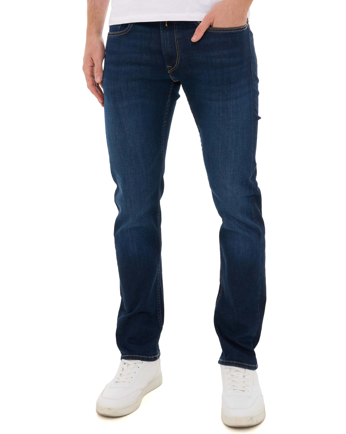 Replay Grover Straight Fit Jeans Dark Blue