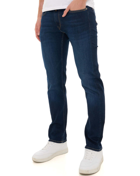 Replay Grover Straight Fit Jeans Dark Blue