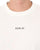 Replay Logo T Shirt Natural White