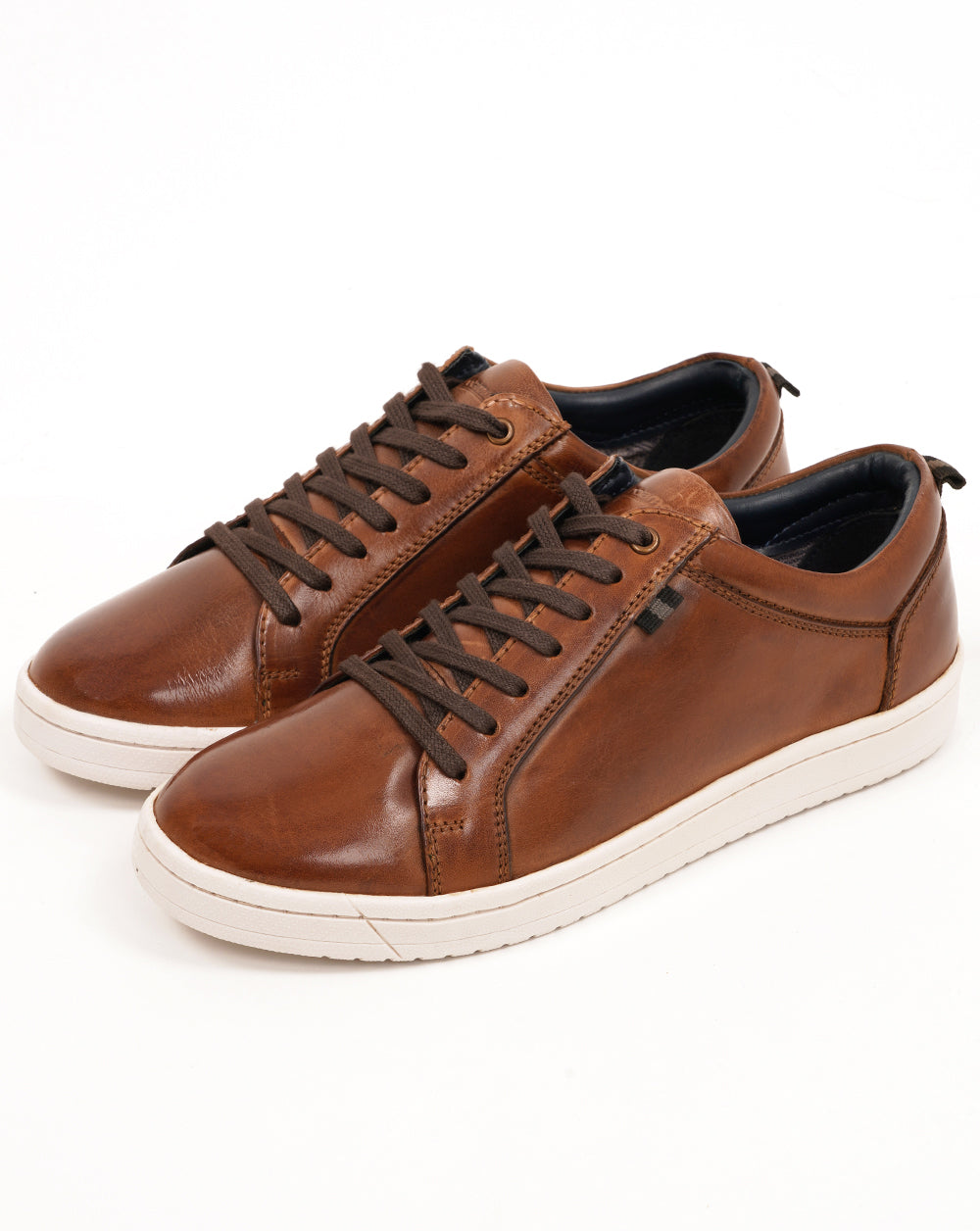 Roamers 7 Eyelet Shoe Trainers Tan