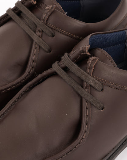 Roamers Apron Leather Shoes Brown