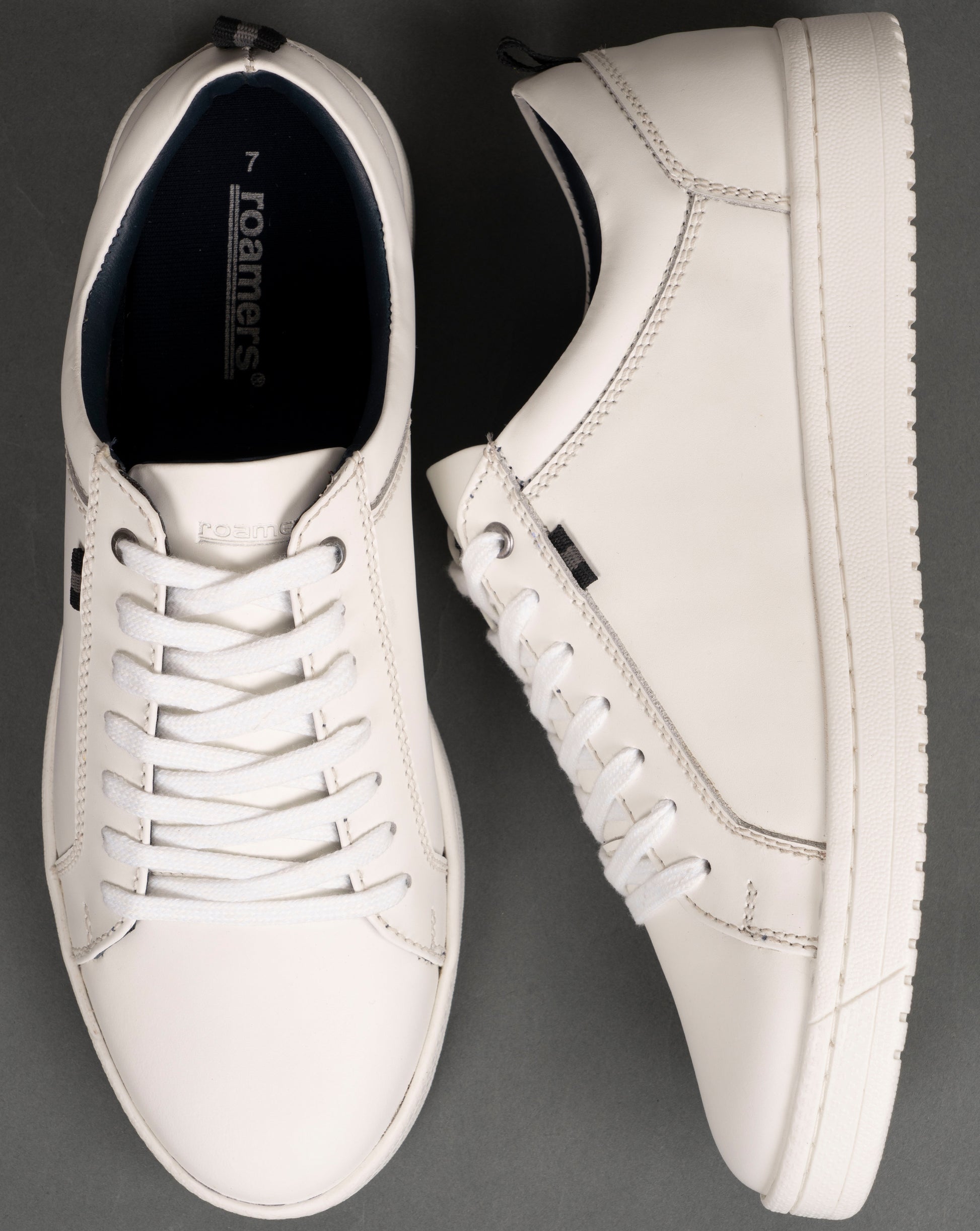 Roamers Leisure Trainers White
