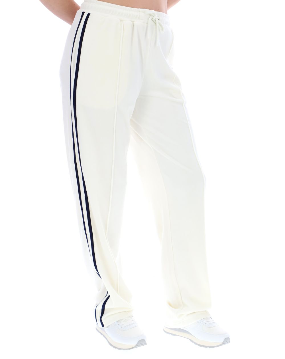 Sergio Tacchini Carmella Track Pants Gardenia/Navy Blue