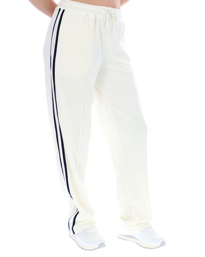Sergio Tacchini Carmella Track Pants Gardenia/Navy Blue