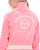 Sergio Tacchini Carmella Velour Track Top Pink/Gardenia
