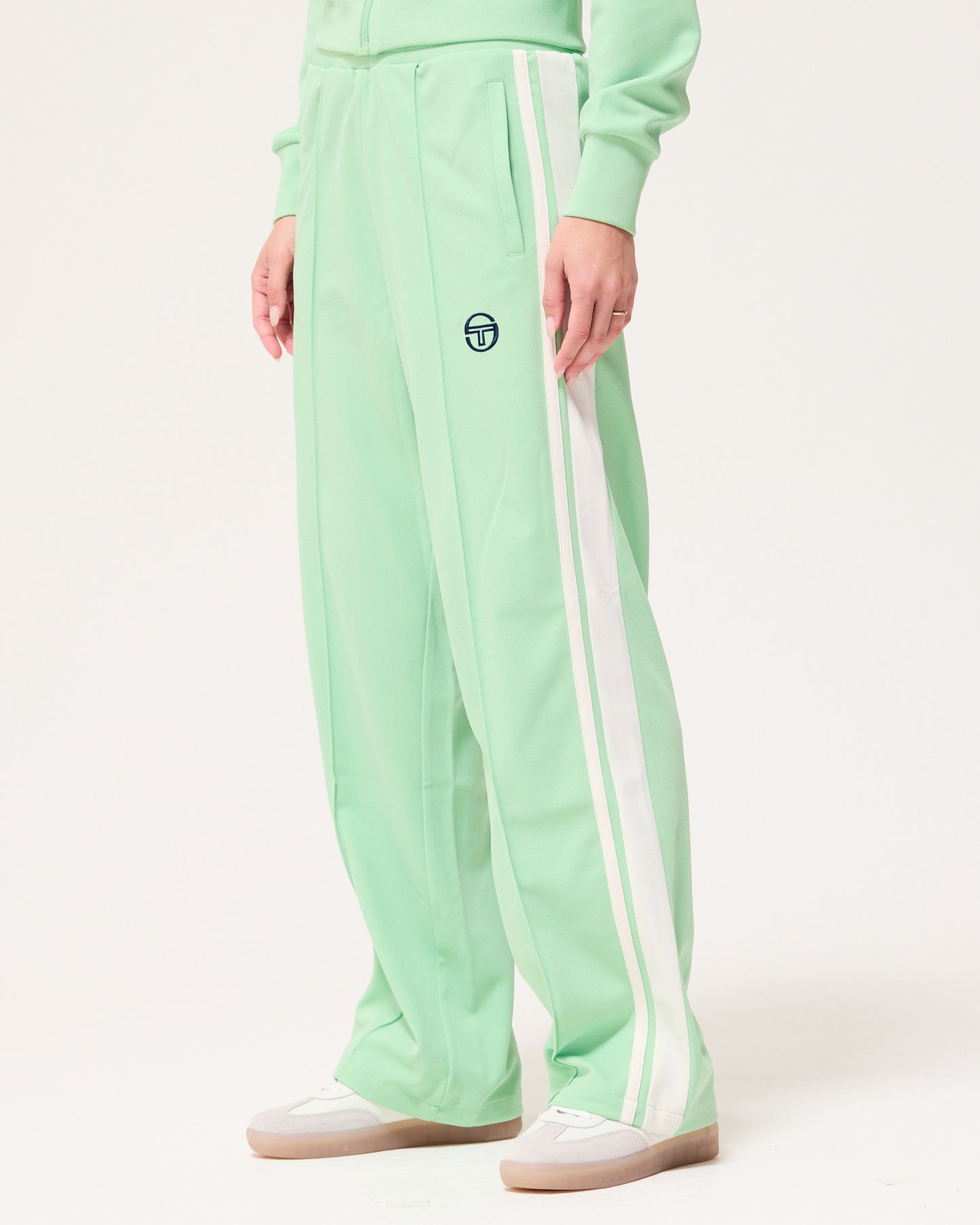Sergio Tacchini Miss Masters Track Pants Green/Gardenia