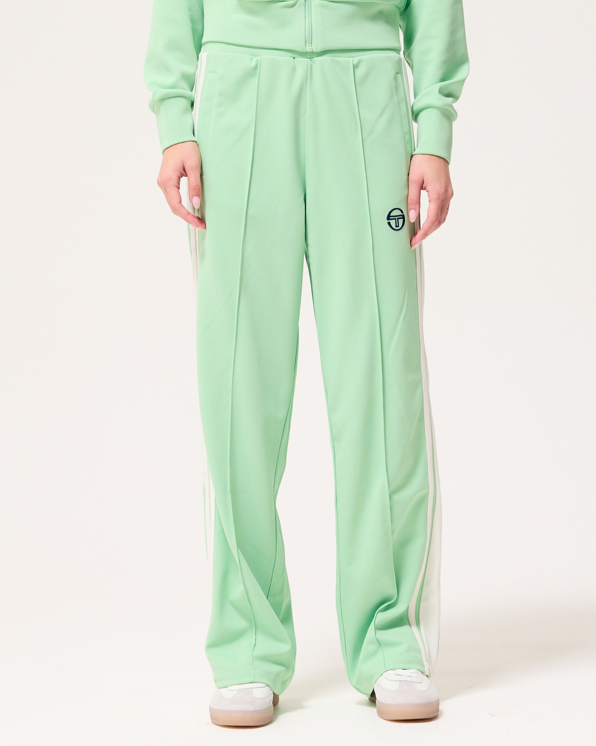 Sergio Tacchini Miss Masters Track Pants Green/Gardenia