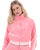 Sergio Tacchini Carmella Velour Track Top Pink/Gardenia