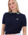 Sergio Tacchini Sienna Knit Polo Navy Blue