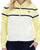 Fila Vintage Giovana Velour Track Top Wax Yellow/Gardenia