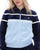 Fila Vintage Giovana Velour Track Top Navy/Sky Blue