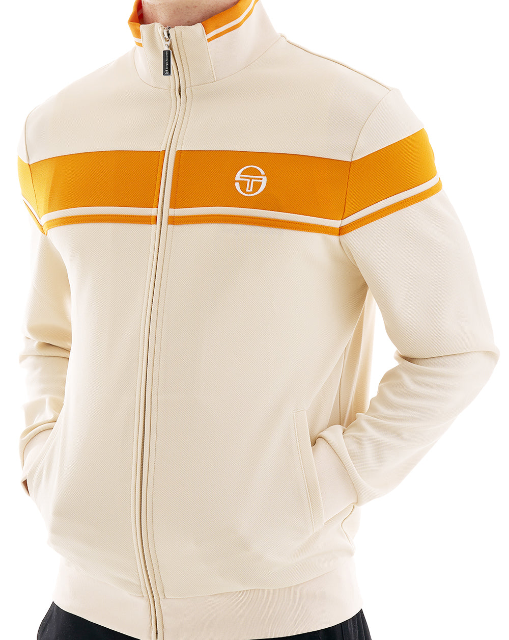 Sergio Tacchini Masters Track Top Sandshell Orange