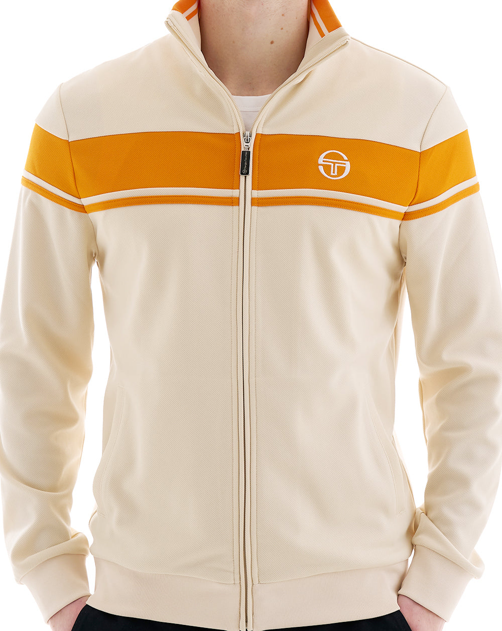 Sergio Tacchini Masters Track Top Sandshell Orange