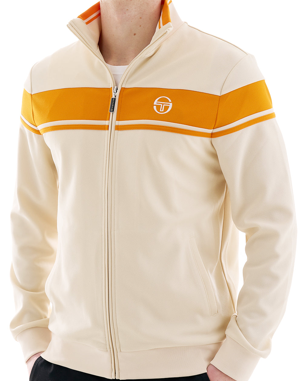 Sergio Tacchini Masters Track Top Sandshell Orange