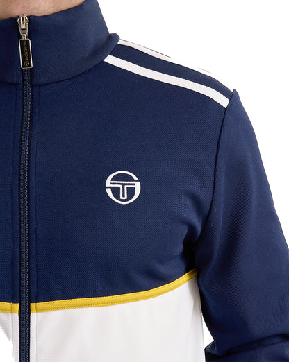 Sergio Tacchini Locchi Track Top Navy Blue / White