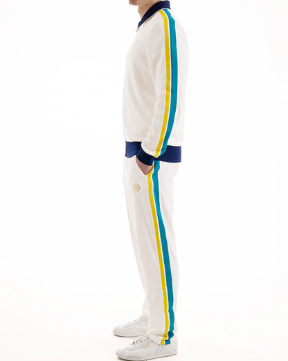 Sergio Tacchini Monte Velour Track Pants Gardenia