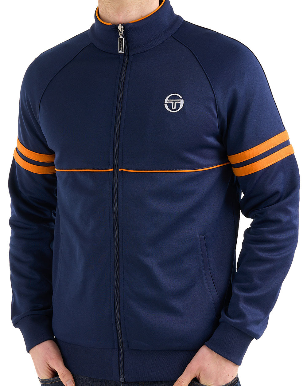 Sergio Tacchini Star Track Top Navy Blue/Orange
