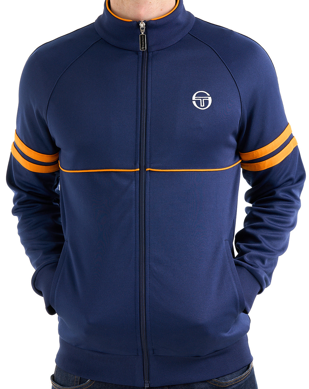 Sergio Tacchini Star Track Top Navy Blue/Orange
