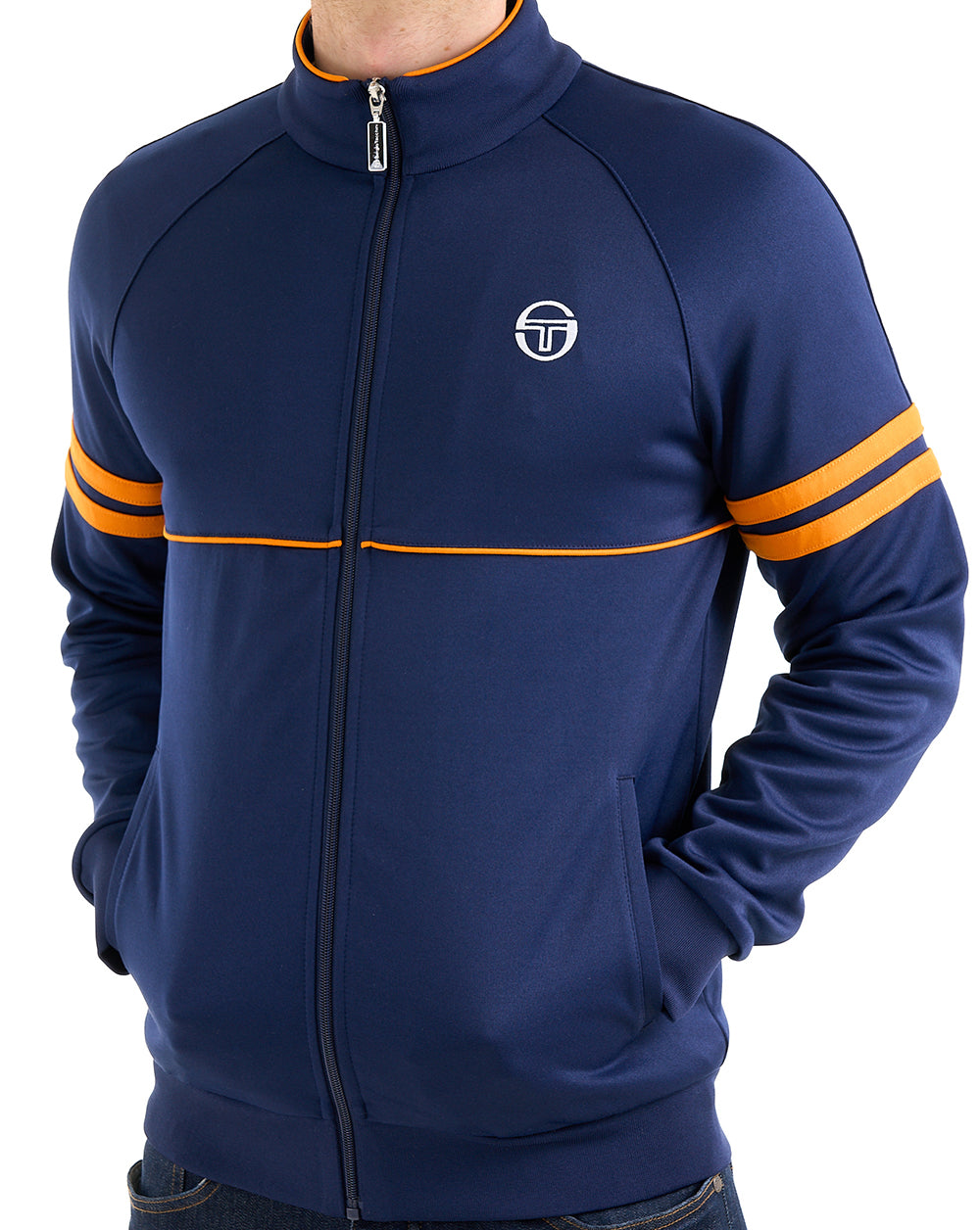 Sergio Tacchini Star Track Top Navy Blue/Orange