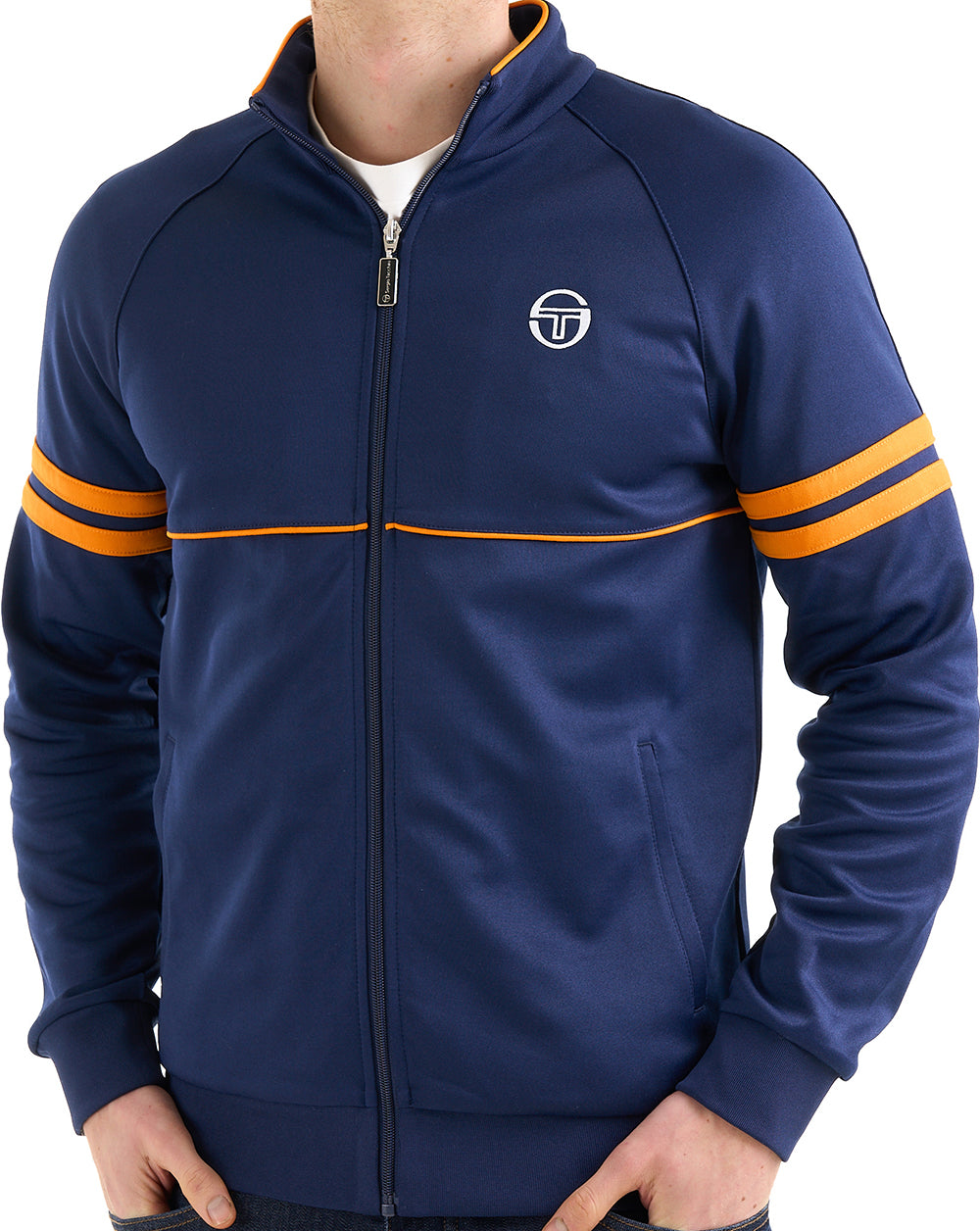Sergio Tacchini Star Track Top Navy Blue/Orange