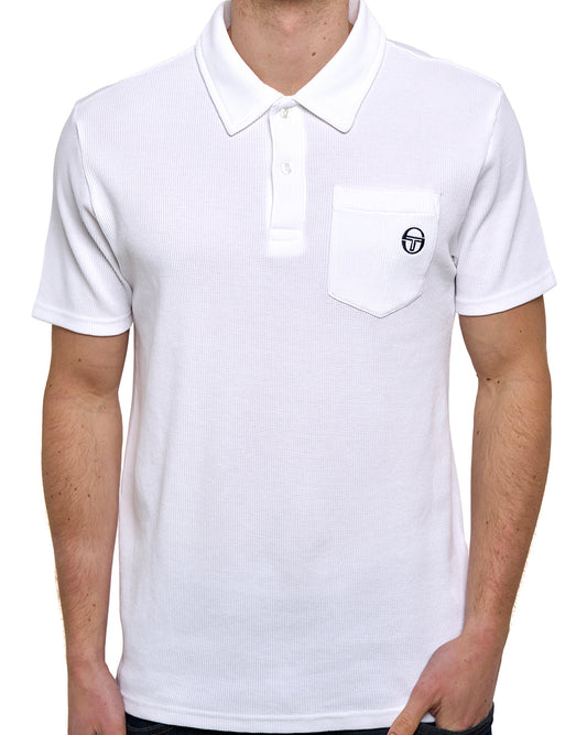 Sergio Tacchini Sergio Tacchini Pitch Pocket Polo White