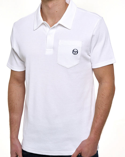 Sergio Tacchini Sergio Tacchini Pitch Pocket Polo White