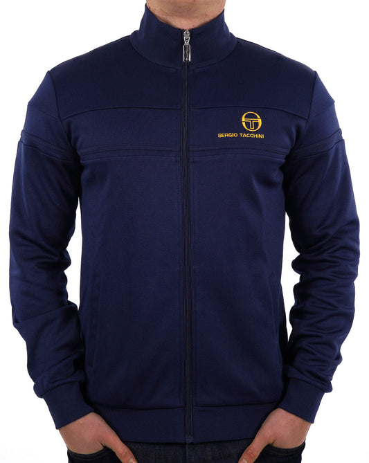 Sergio Tacchini Sergio Tacchini Masters Track Top Navy Gold