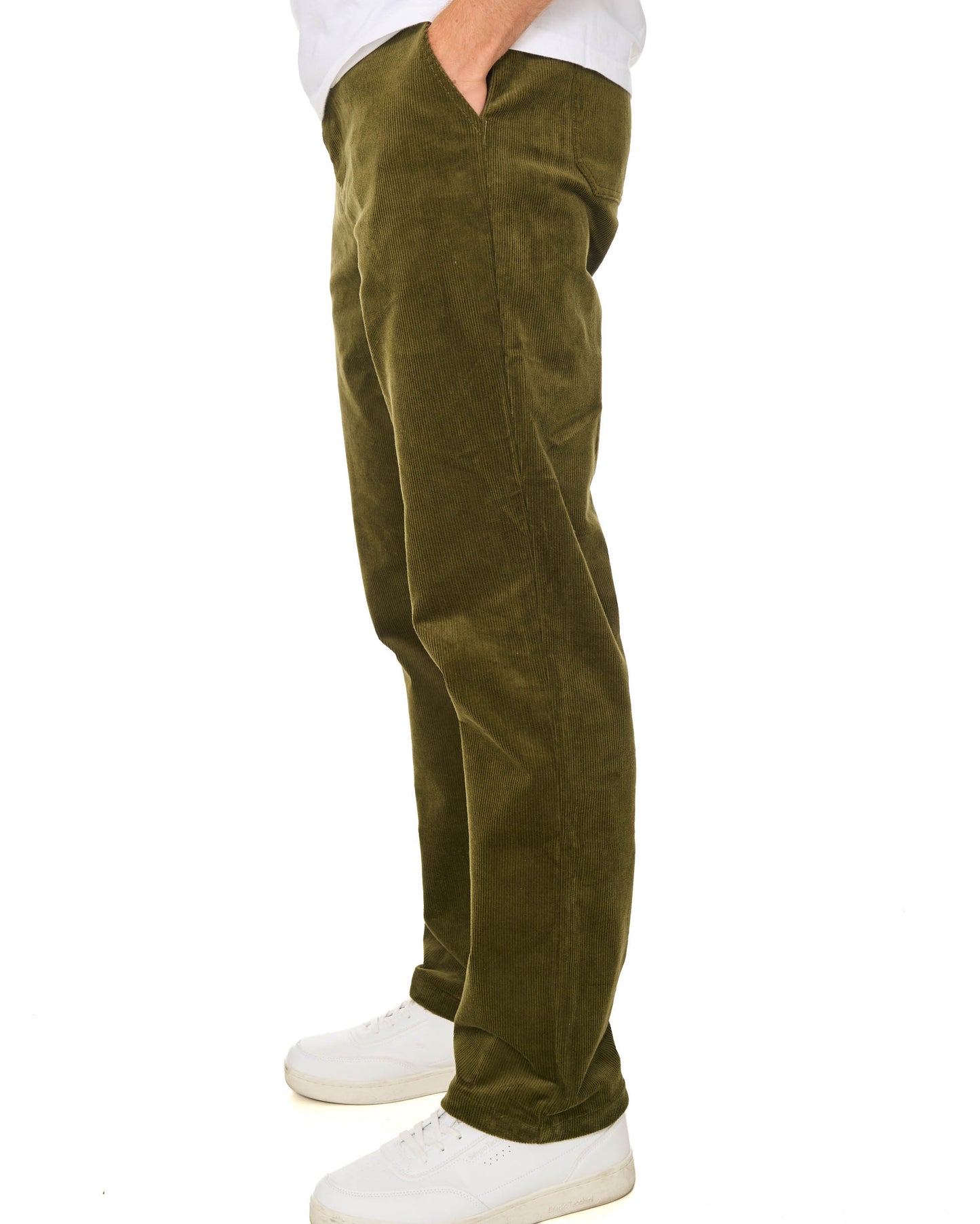 Sergio Tacchini Amico Corduroy Pants Dark Olive