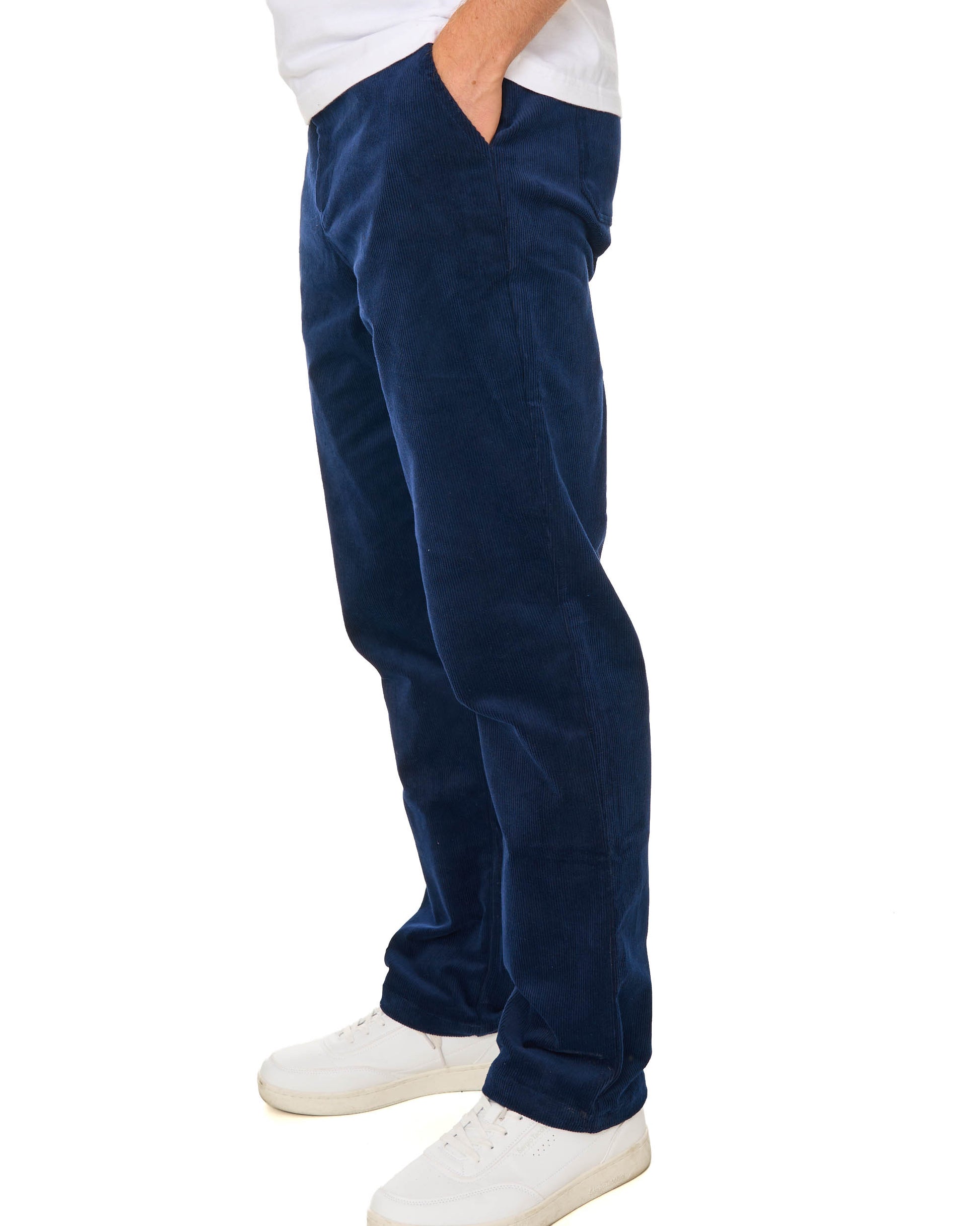 Sergio Tacchini Amico Corduroy Pants Navy Blue
